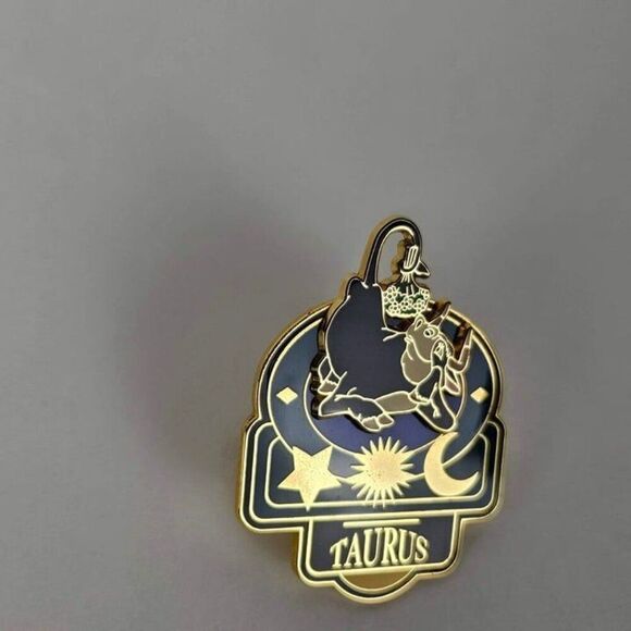 Disney Pin Ferdinand Bull Taurus Signs of the Zodiac 2002 12306 May Flowers Vtg - Picture 3 of 6